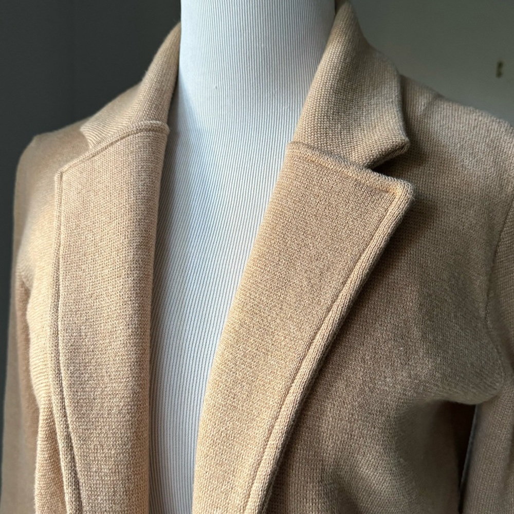 J. Crew Sophie Open Front Sweater Blazer - image 5